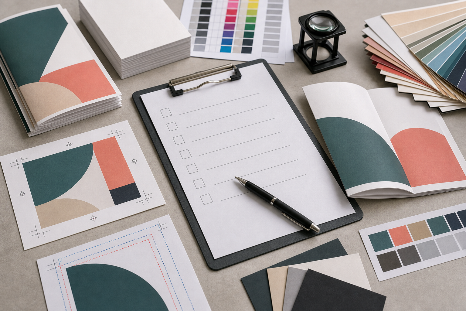 Preparazione di file e materiali per la stampa